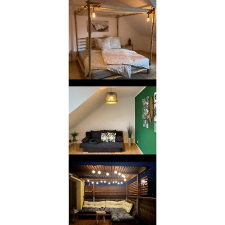 Bambus, Jungle, Dachterrasse & Bequem Bis Zentrum Radebeul Kültér fotó